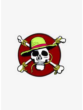 One Piece Straw Hat Pirates Symbol Enamel Pin, , hi-res