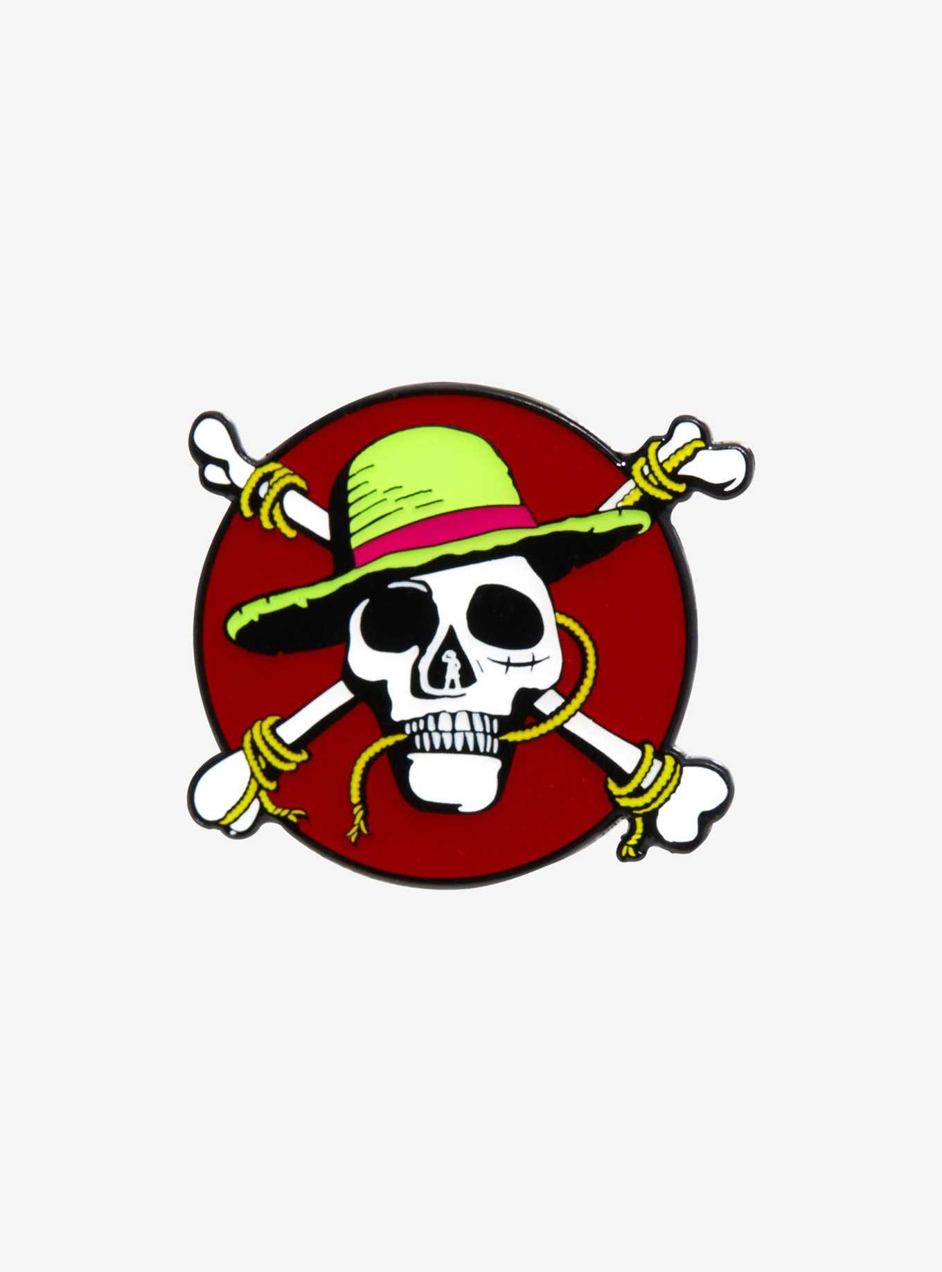 One Piece Straw Hat Pirates Symbol Enamel Pin, , hi-res