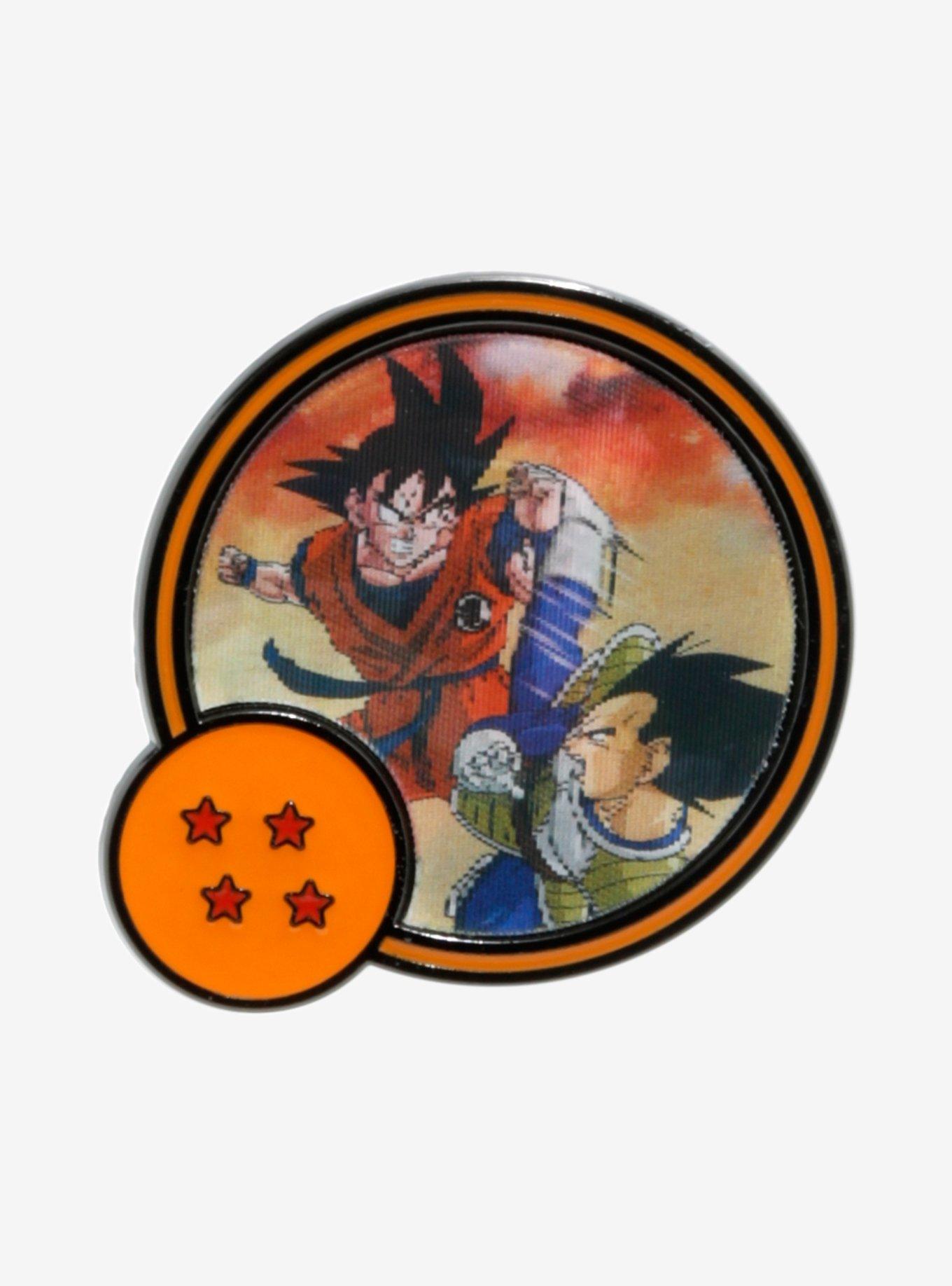 Dragon Ball Z Lenticular Enamel Pin, , hi-res