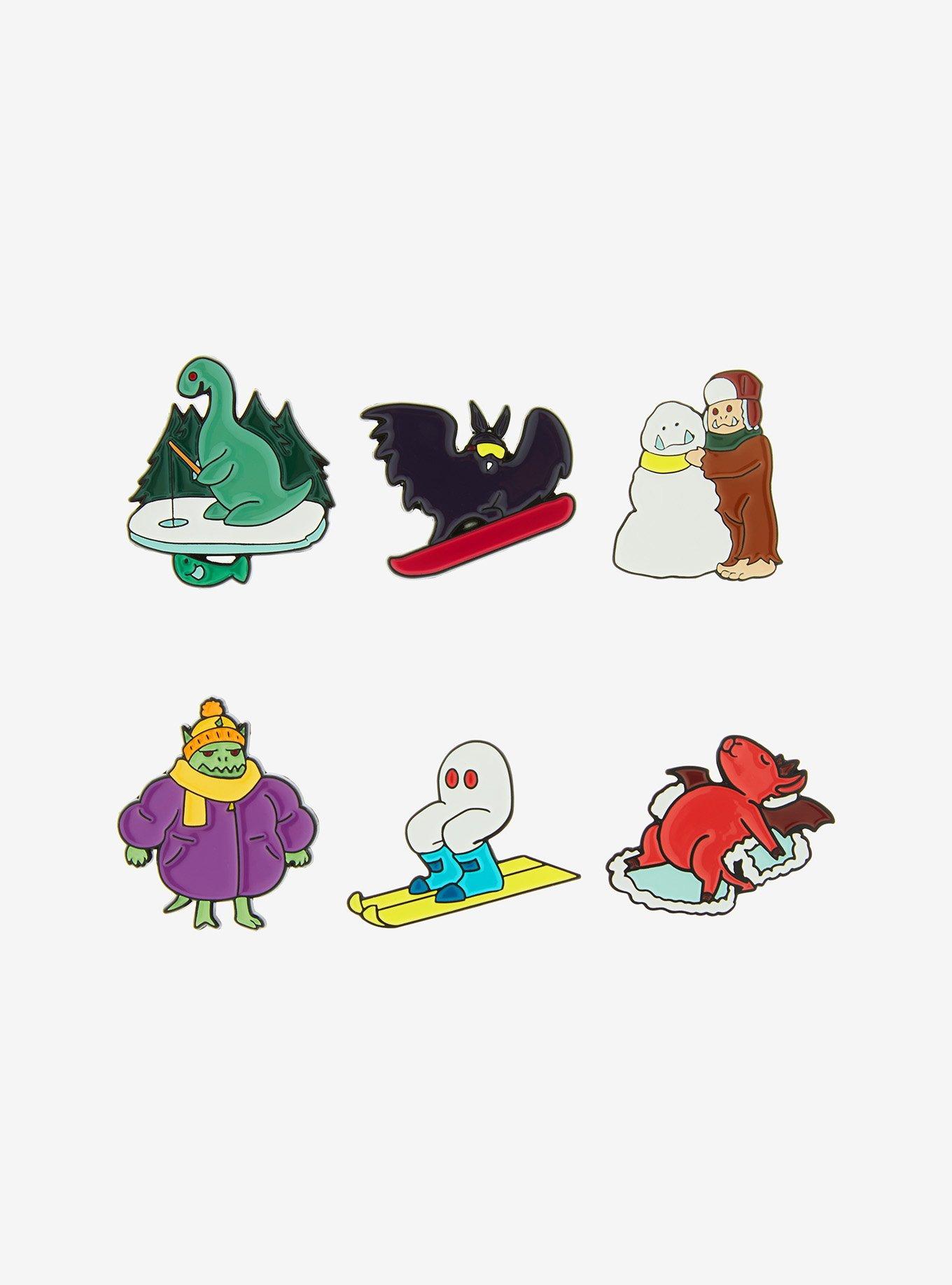 Winter Cryptids Blind Bag Enamel Pin Hot Topic
