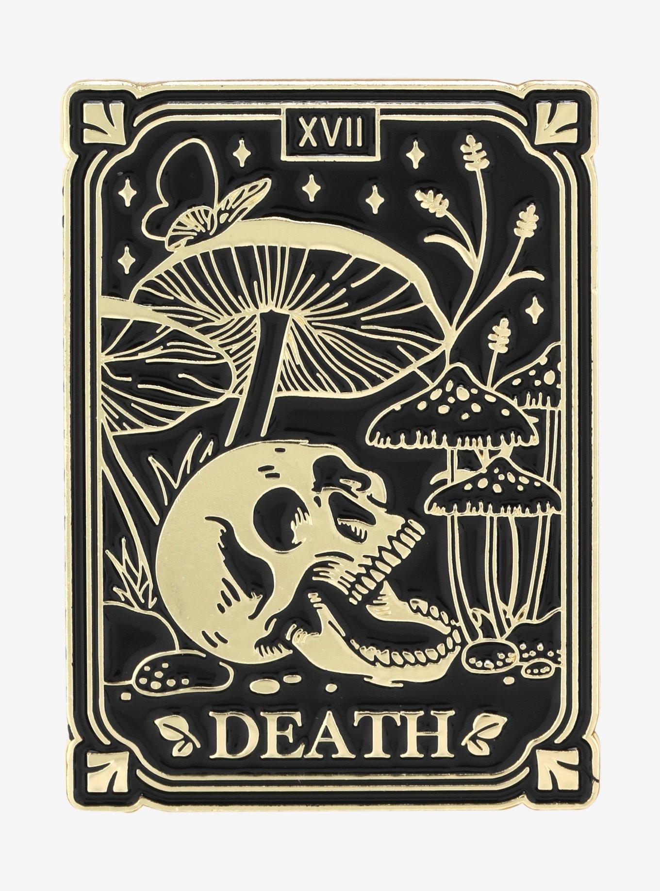 Death Tarot Card Enamel Pin Hot Topic