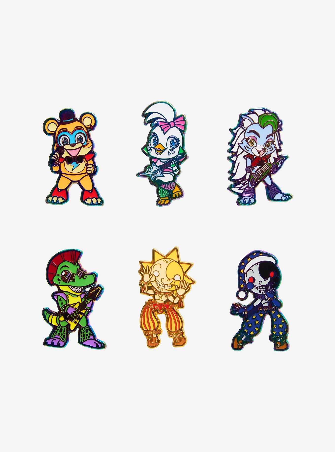 Five Nights At Freddy's: Security Breach Character Blind Box Enamel Pin, , hi-res