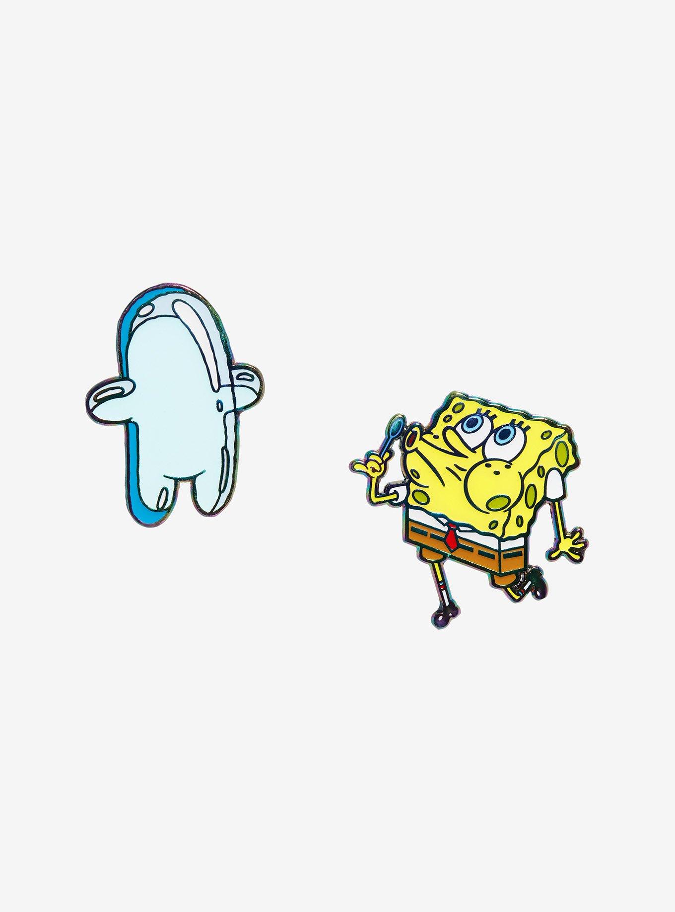 Hot Topic Spongebob SquarePants Funny Popsicle Blind Box Enamel Pin