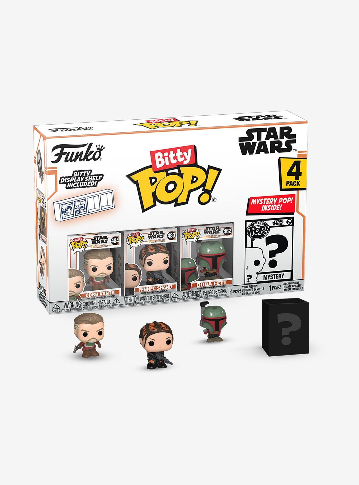 Funko Star Wars The Mandalorian Bitty Pop! Cobb Vanth & More Vinyl Figure Set, , hi-res