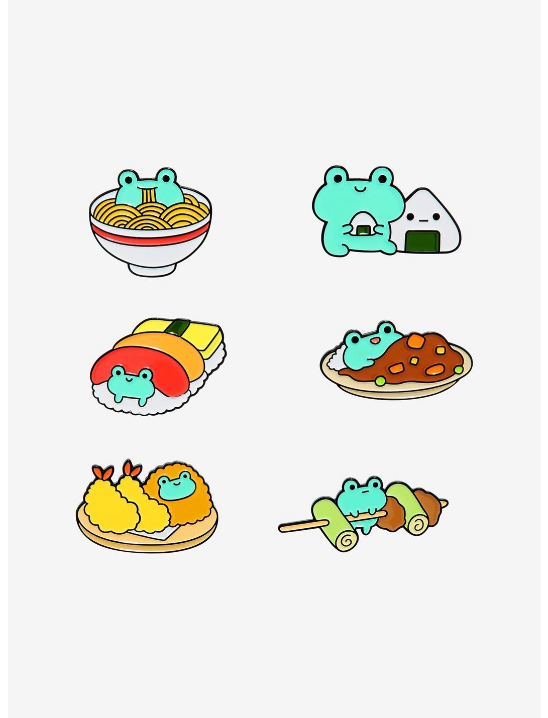 Frog Japanese Food Blind Bag Enamel Pin, , hi-res