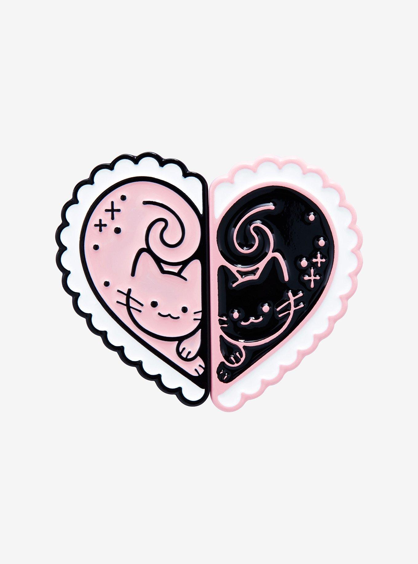 BFF Cats Enamel Pin Set