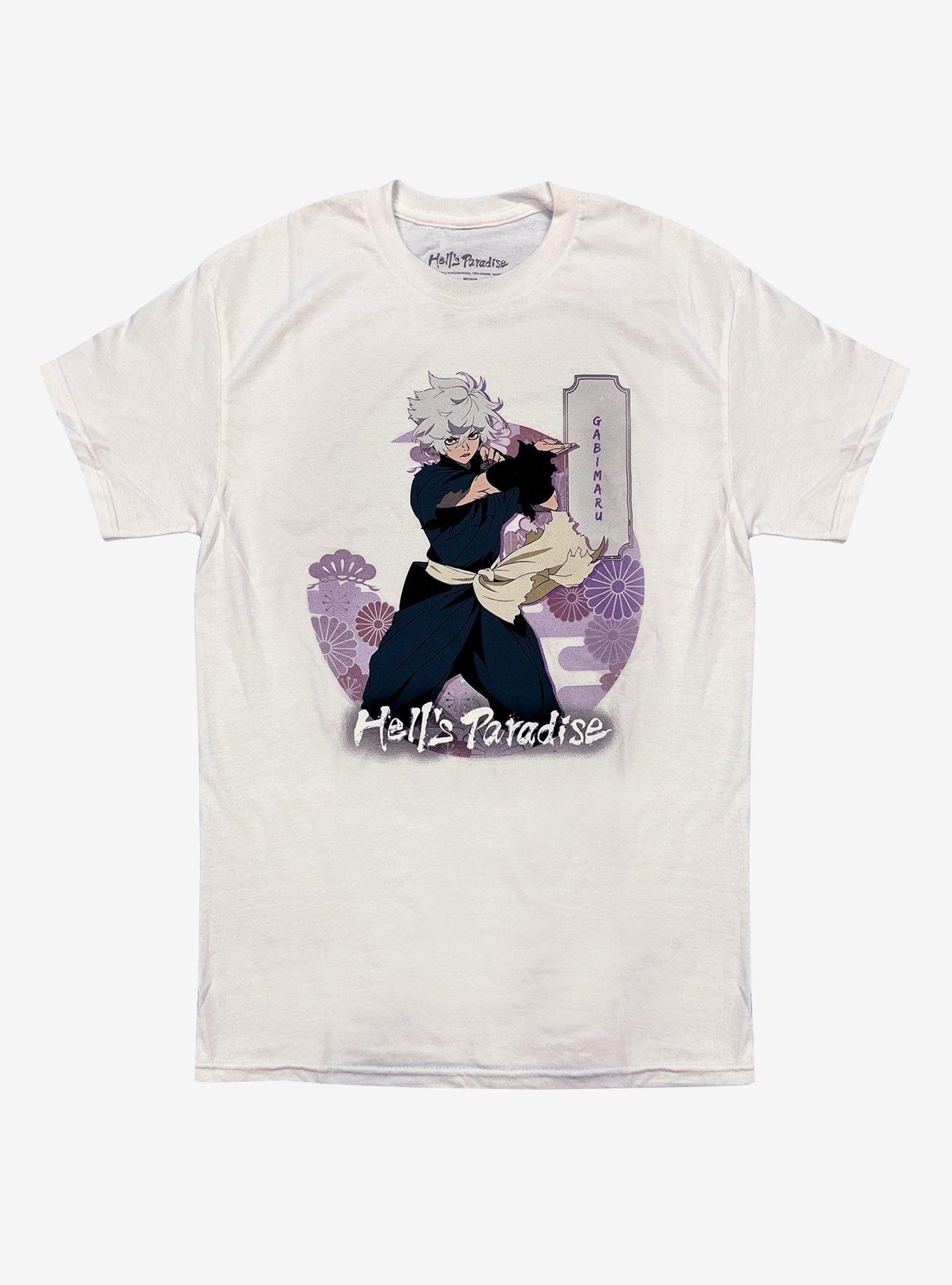 Hell's Paradise Gabimaru Boyfriend Fit T-Shirt, MULTI, hi-res