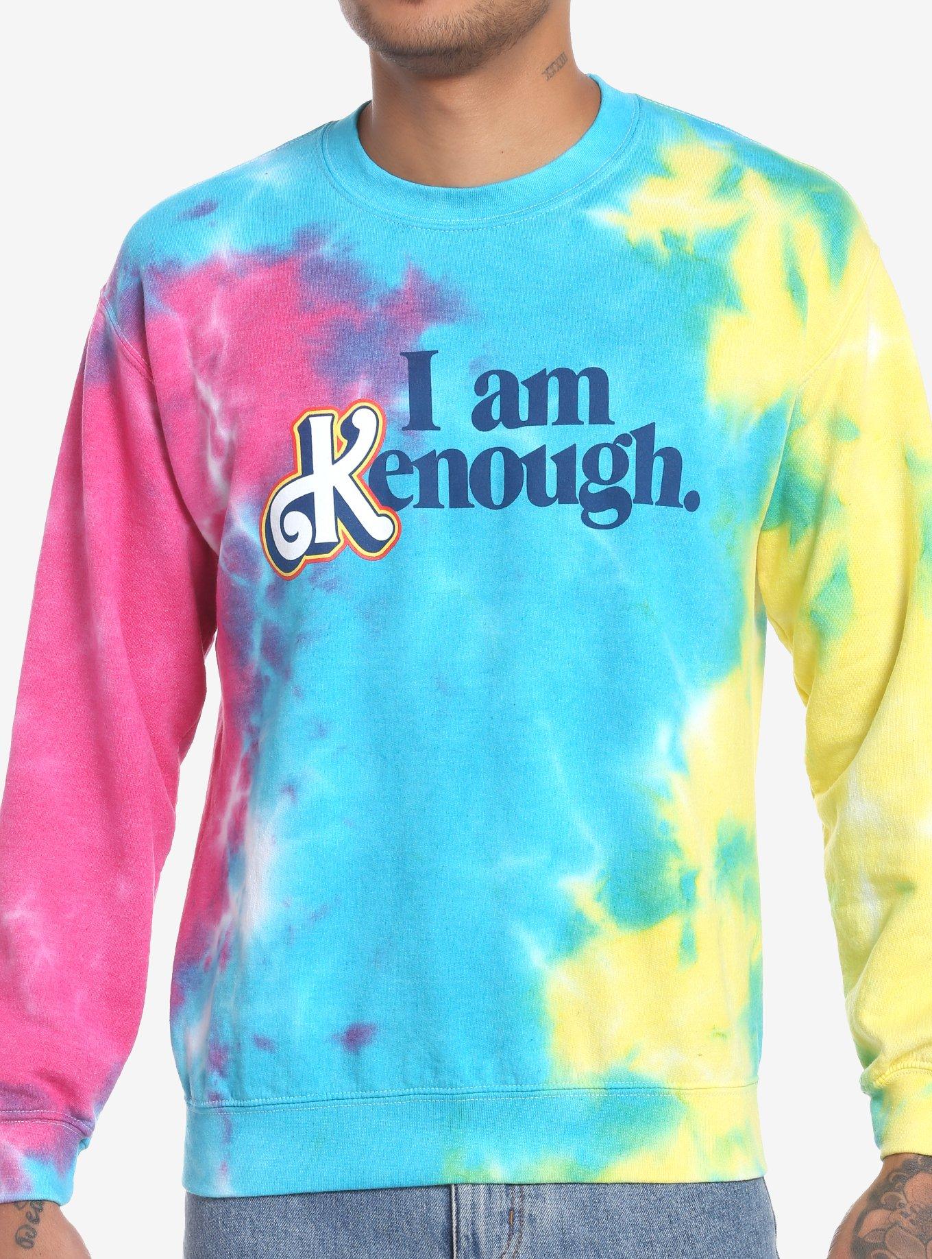 Barbie I Am Kenough Rainbow Tie-Dye Sweatshirt | Hot Topic