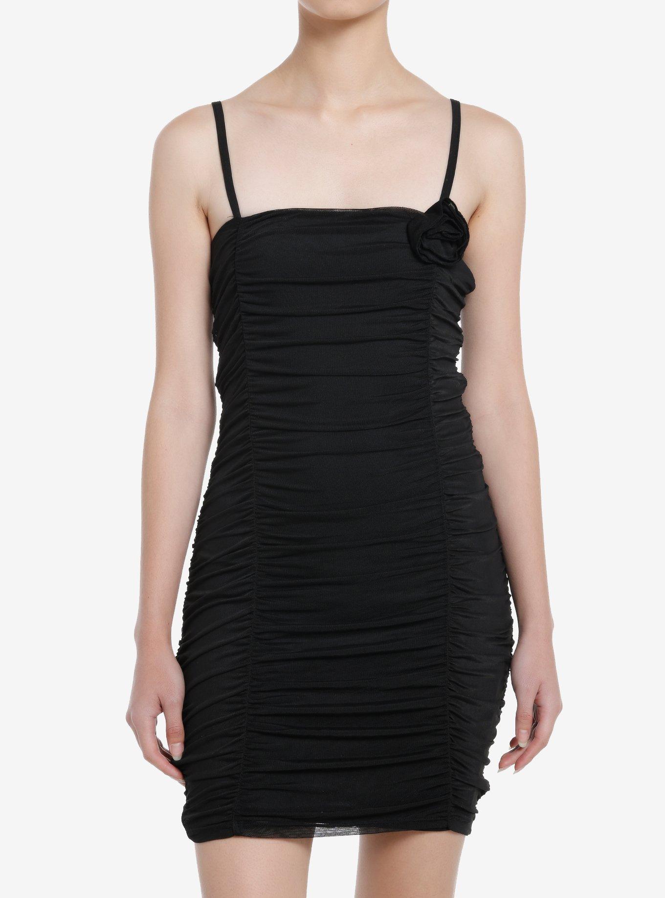 Unique21 Ruched Cami Mini Dress In Rust
