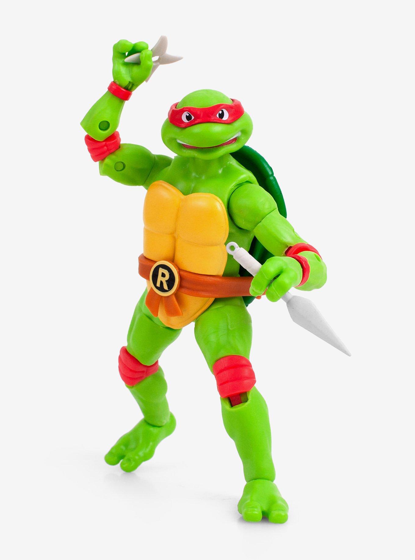 The Loyal Subjects BST AXN Teenage Mutant Ninja Turtles Raphael Action Figure, , hi-res