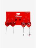Disney Minnie Mouse Sweetheart Earring Set - BoxLunch Exclusive, , hi-res
