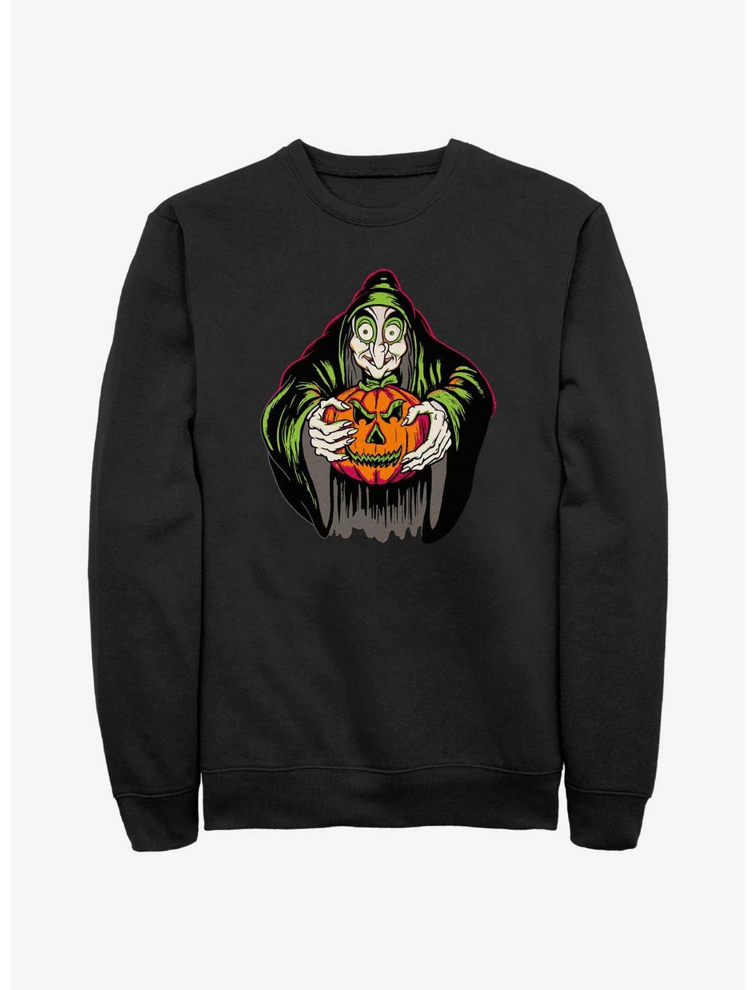 Disney100 Halloween Evil Queen Take The Pumpkin Sweatshirt, BLACK, hi-res