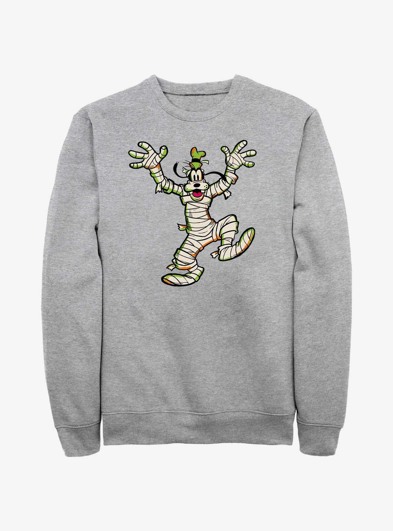 Disney100 Halloween Goofy Mummy Sweatshirt, , hi-res