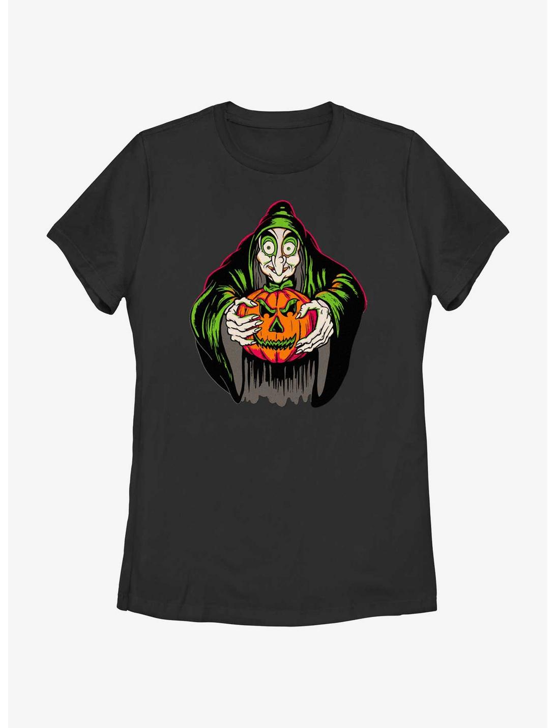 Disney100 Halloween Evil Queen Take The Pumpkin Women's T-Shirt, BLACK, hi-res