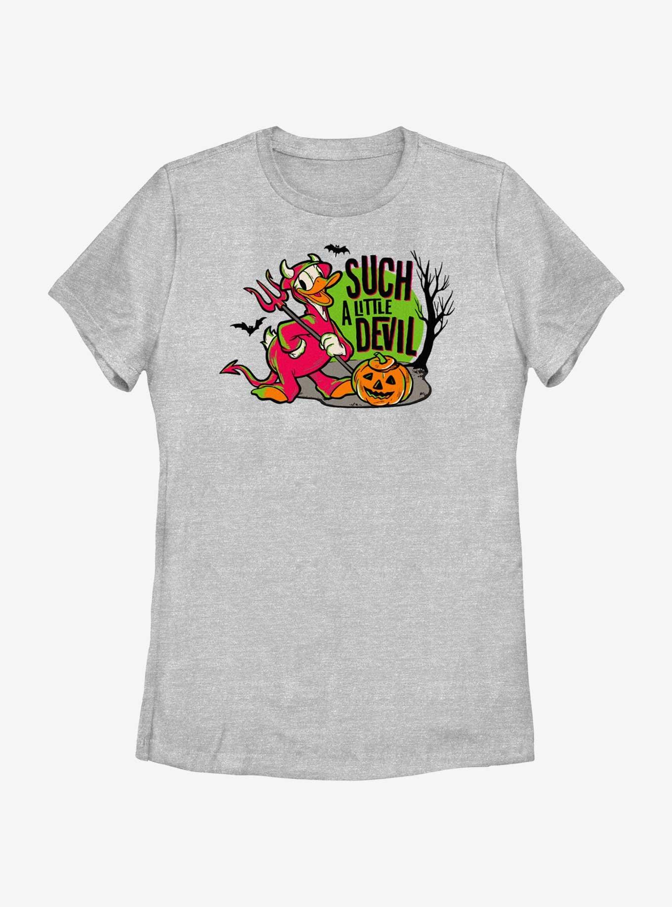 Disney100 Halloween Devil Duck Women's T-Shirt, , hi-res