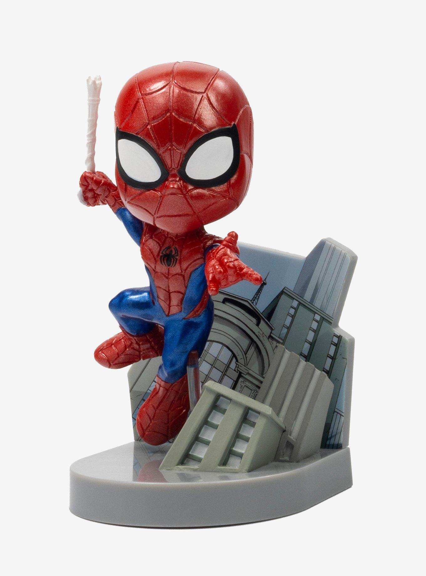 Marvel Spider-Man Superama Metallic Figure | Hot Topic