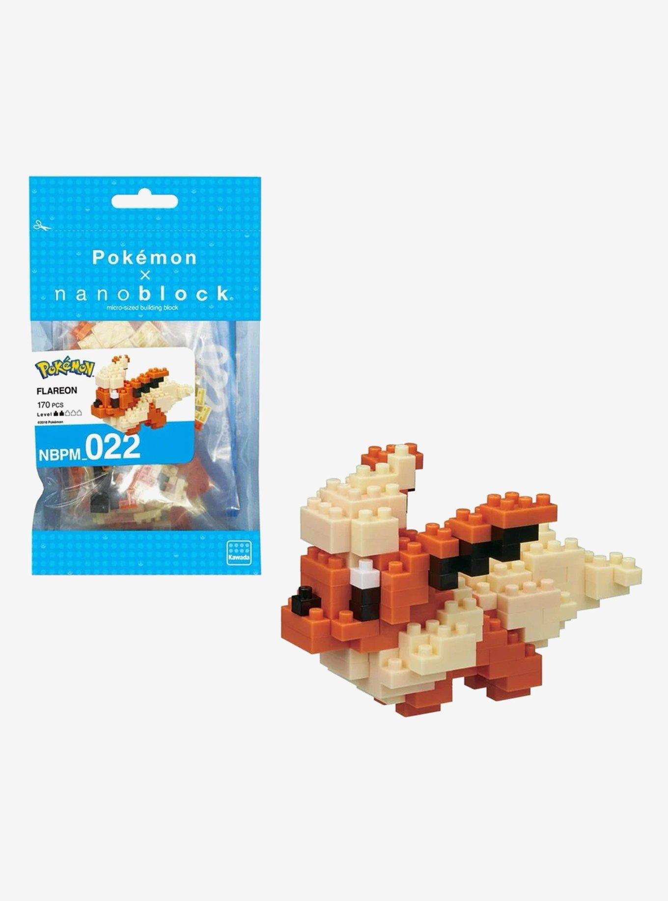 Pokemon KAWADA nanoblock NBPM_022 Flareon micro-sized building block