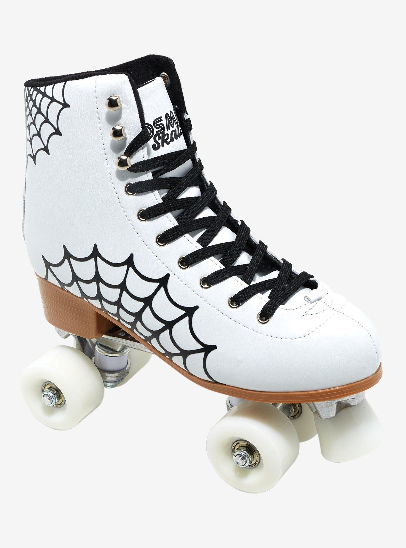 Cosmic Skates Spiderwebs White Skates, MULTI, hi-res