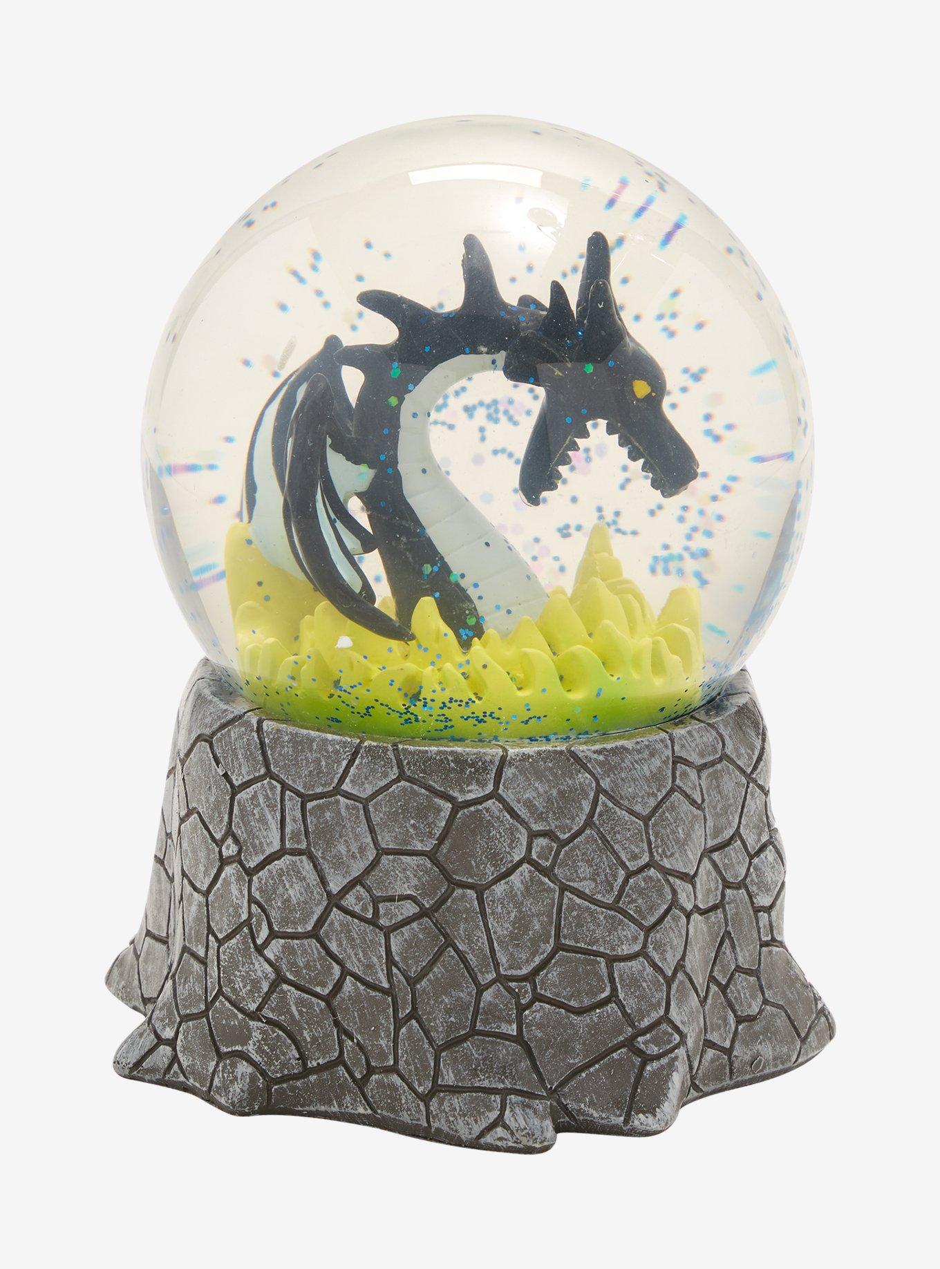 Disney Villains Maleficent Dragon Snow Globe, , hi-res