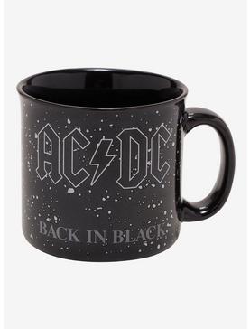 AC/DC Back In Black Speckled Camper Mug, , hi-res