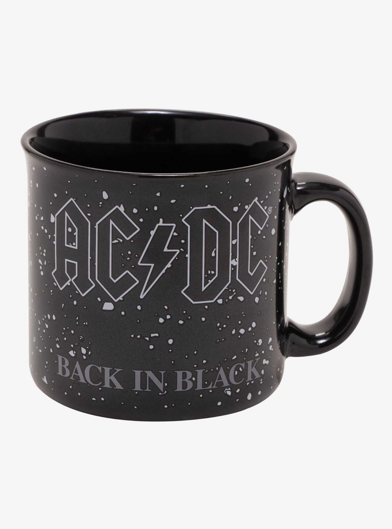 AC/DC Back In Black Speckled Camper Mug, , hi-res