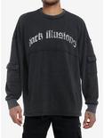 Dark Illusions Washed Sweatshirt, , hi-res
