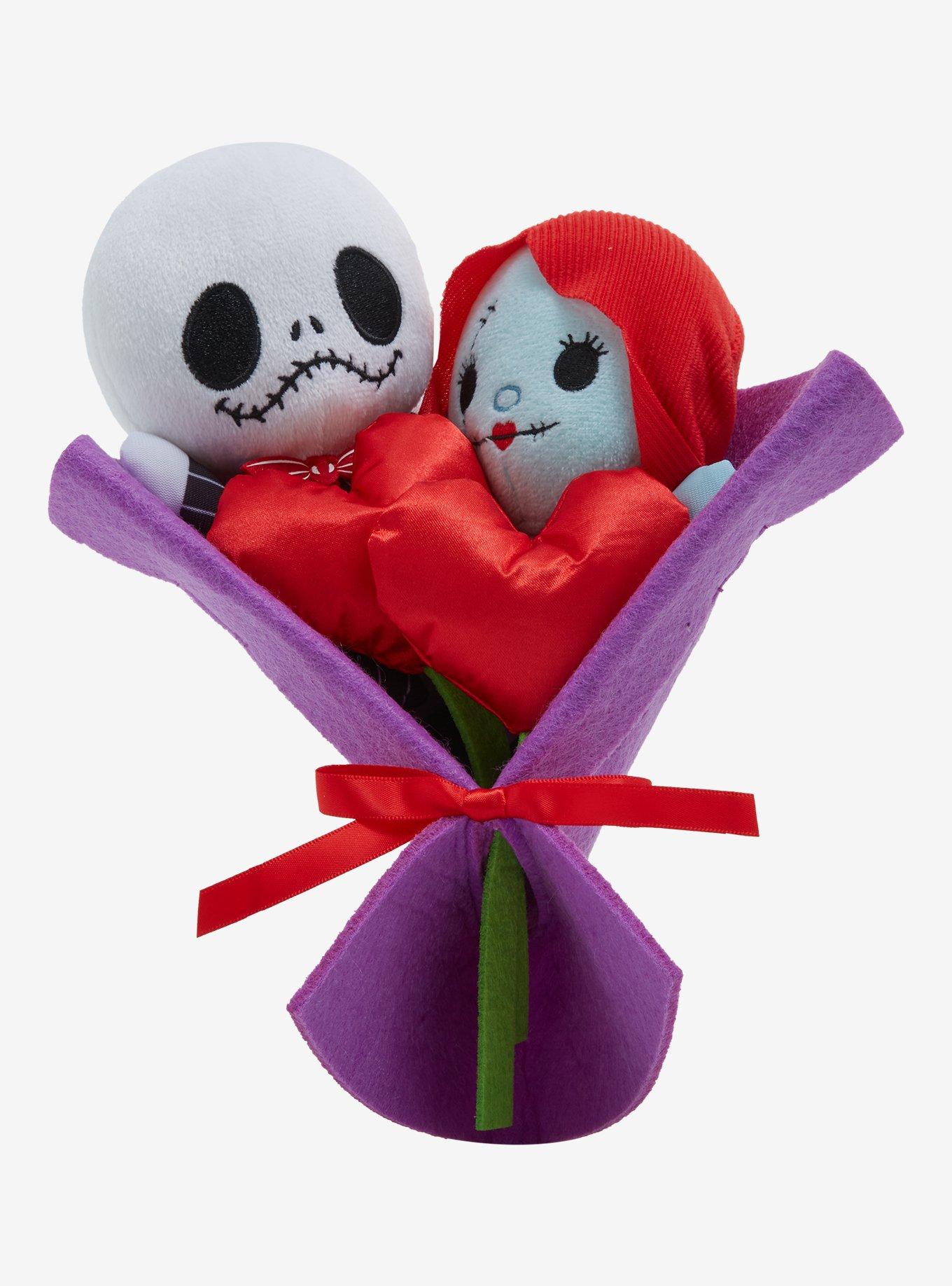 Nightmare Before Christmas Jack and Sally in a heart - Depop