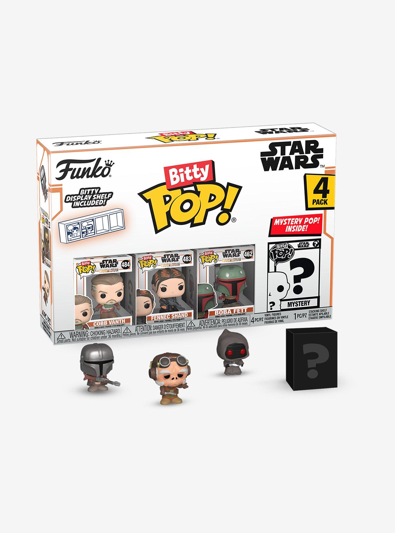 Funko Bitty Pop! Star Wars Mandalorian Cobb Vanth and Friends Blind Box Mini Vinyl Figure Set, , hi-res