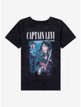Attack On Titan Captain Levi Collage Boyfriend Fit Girls T-Shirt, MULTI, hi-res