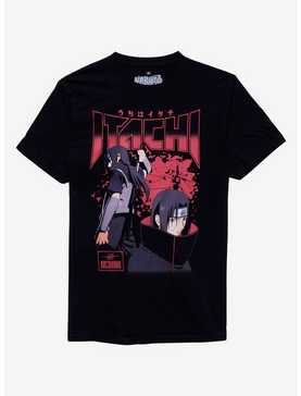 Naruto Shippuden Itachi Collage Boyfriend Fit Girls T-Shirt, , hi-res