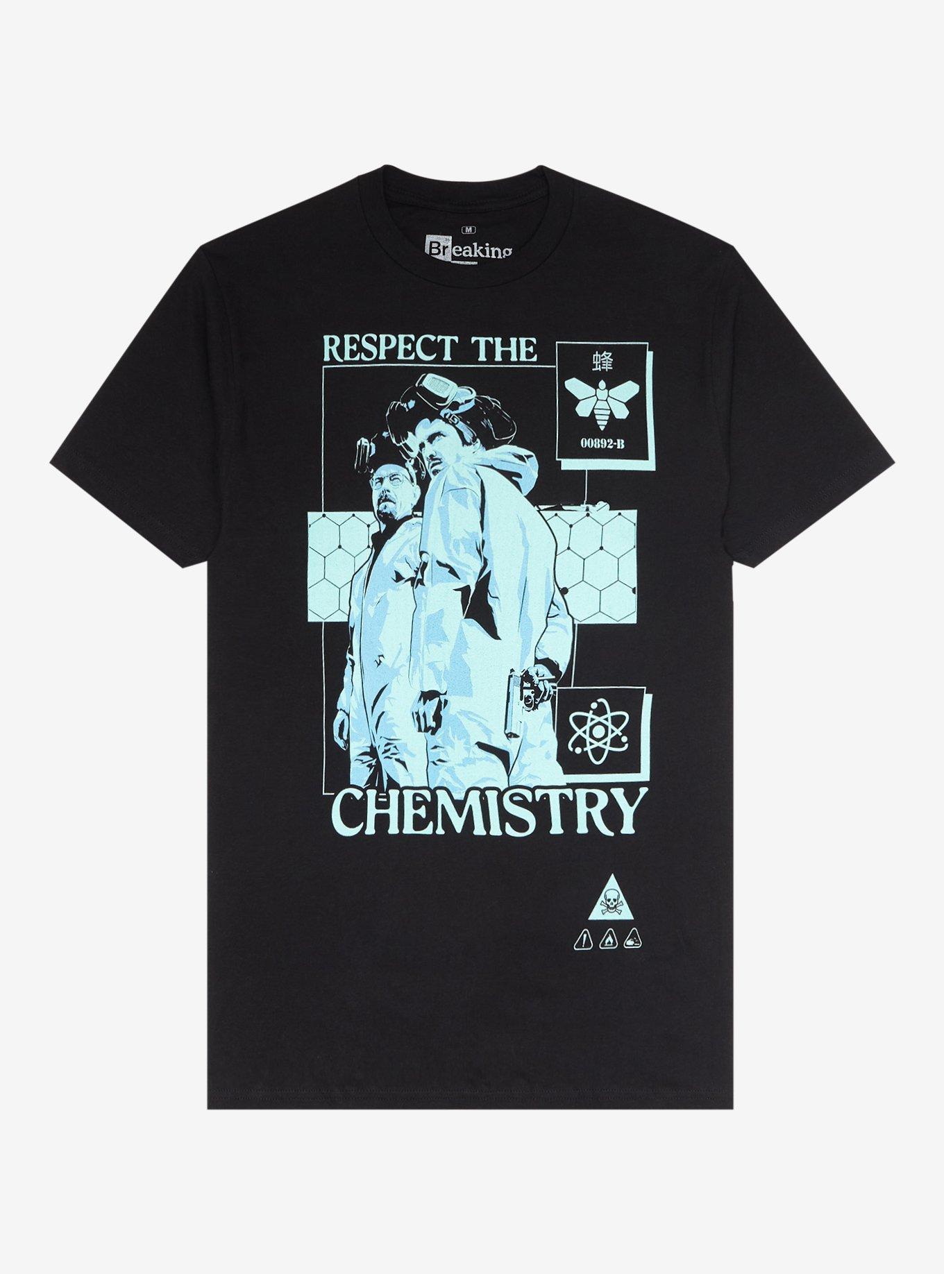 Breaking Bad Respect Chemistry Boyfriend Fit Girls T-Shirt, MULTI, hi-res