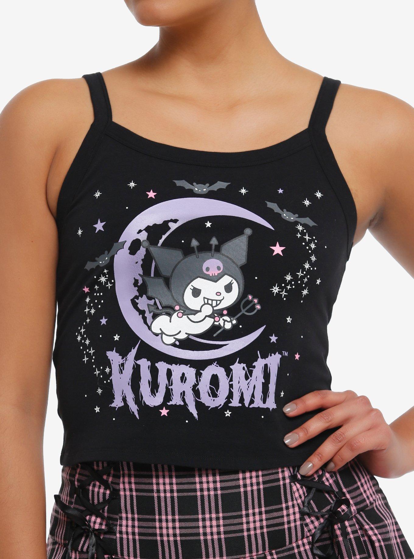 Kuromi Celestial Rhinestone Girls Tank Top, , hi-res