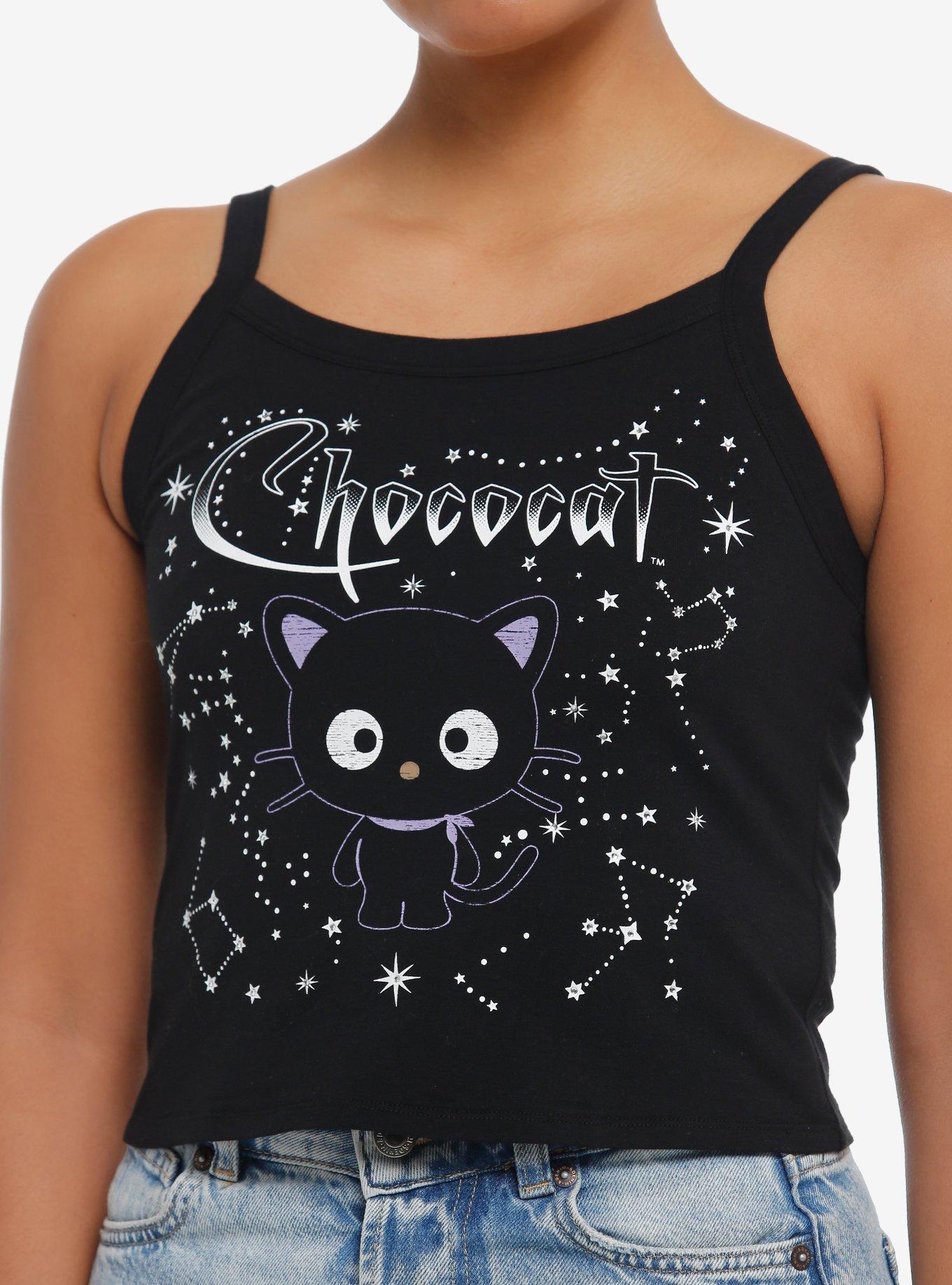 Chococat Celestial Foil Girls Crop Cami, , hi-res