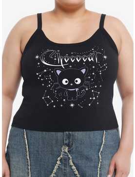Chococat Celestial Foil Girls Crop Cami Plus Size, , hi-res