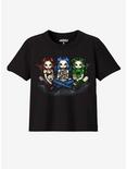 Three Fairies Girls Baby T-Shirt By Jasmine Becket Griffith, MULTI, hi-res