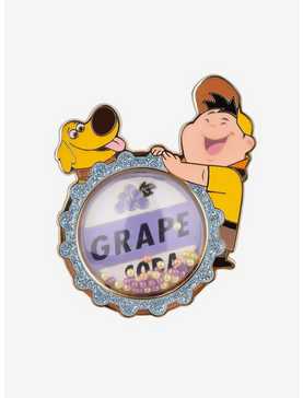 Disney Pixar Up Dug & Russell Grape Soda Dome Limited Edition Enamel Pin - BoxLunch Exclusive, , hi-res