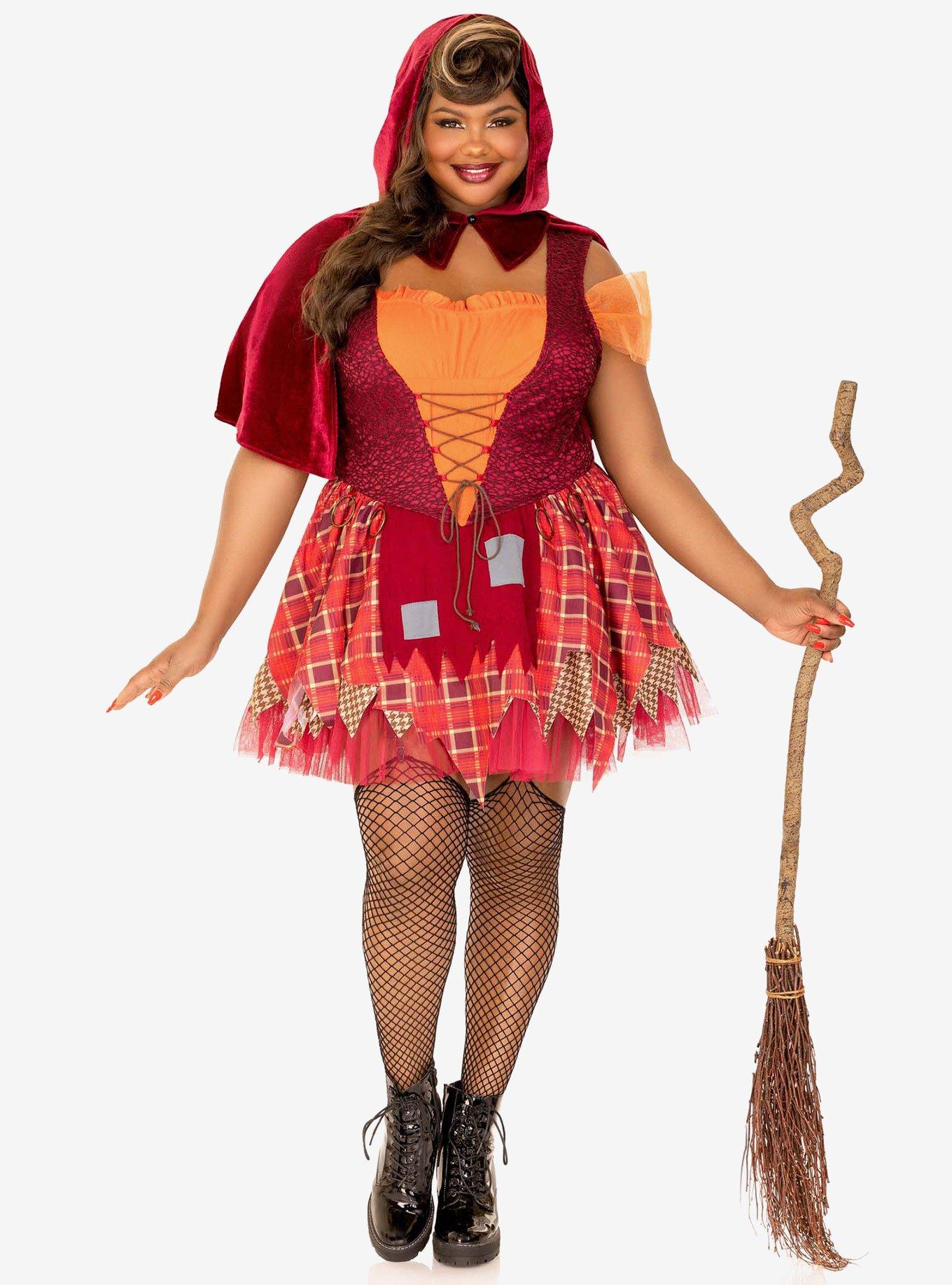 Salem Sweetie Witch Costume Plus Size, MULTI, hi-res