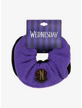 Wednesday Nevermore Academy Scrunchy Set - BoxLunch Exclusive, , hi-res