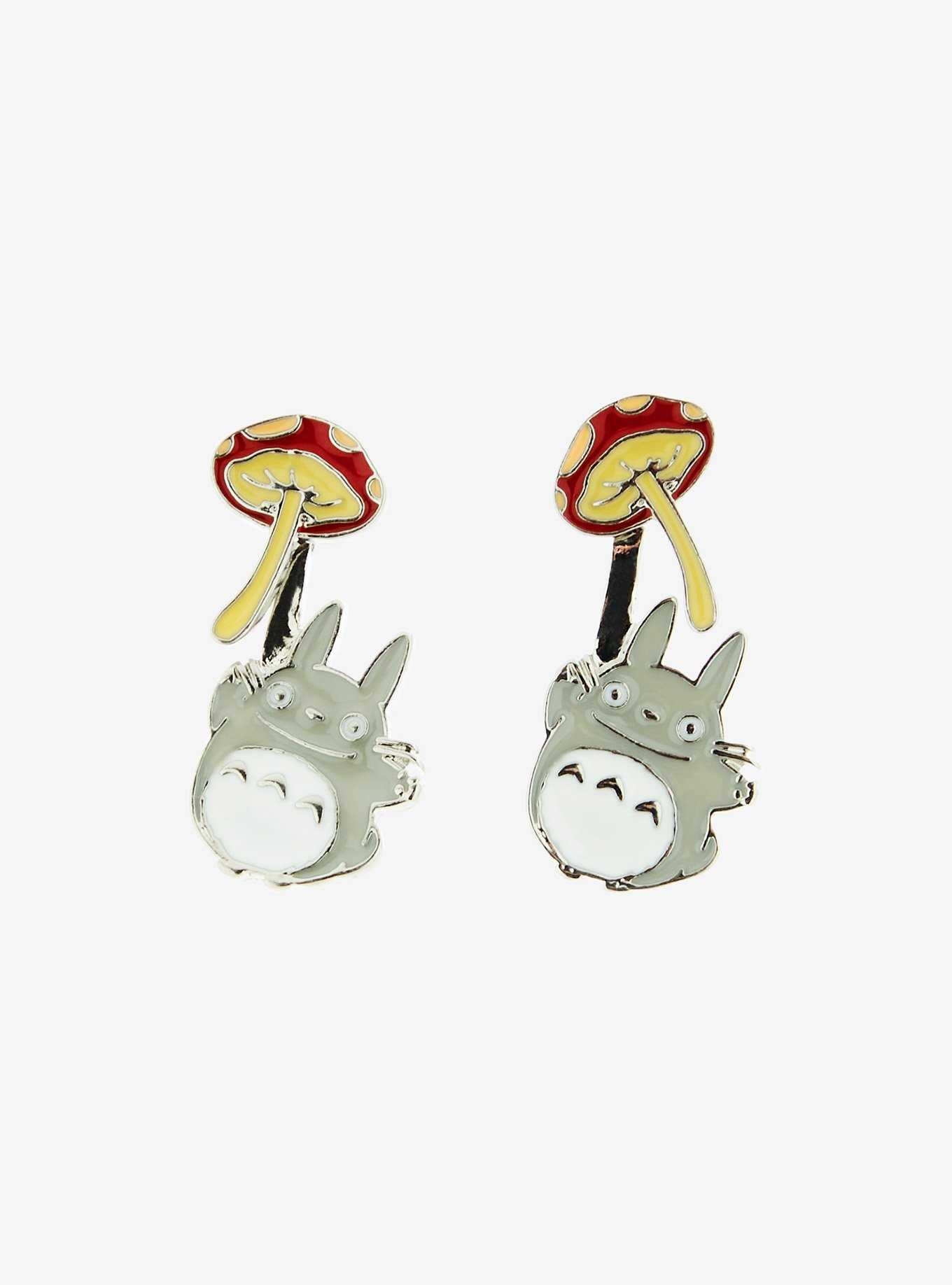 Studio Ghibli My Neighbor Totoro Mushroom Earrings - BoxLunch Exclusive, , hi-res