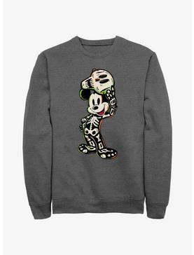 Disney100 Halloween Mickey Mouse Skeleton Sweatshirt, , hi-res