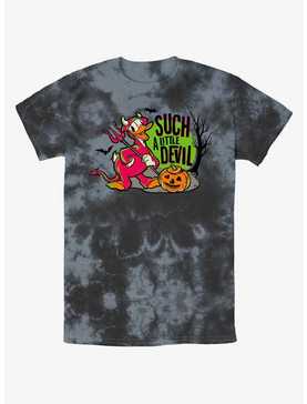 Disney100 Halloween Devil Duck Tie-Dye T-Shirt, , hi-res