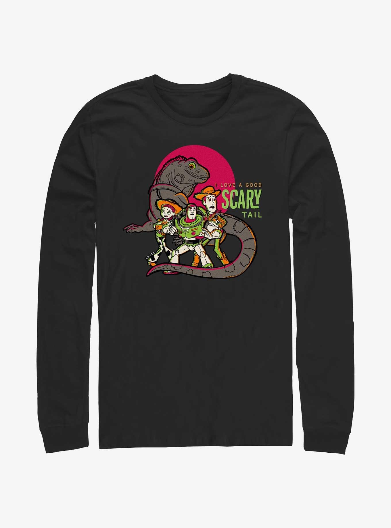 Disney100 Halloween Toy Story Iguana I Love A Good Scary Tail Long-Sleeve T-Shirt, , hi-res