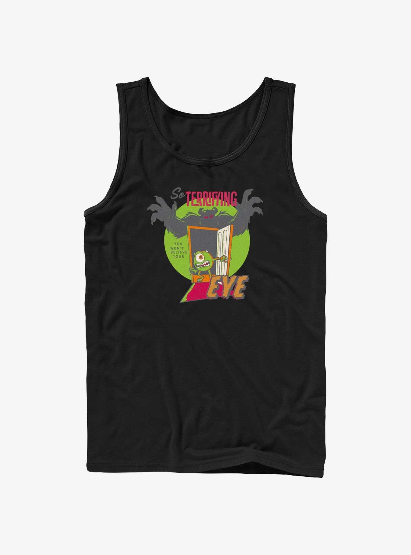 Disney100 Halloween Monsters, Inc. Sulley & Mike So Terrifying You Won't Believe Your Eye Tank Top, , hi-res