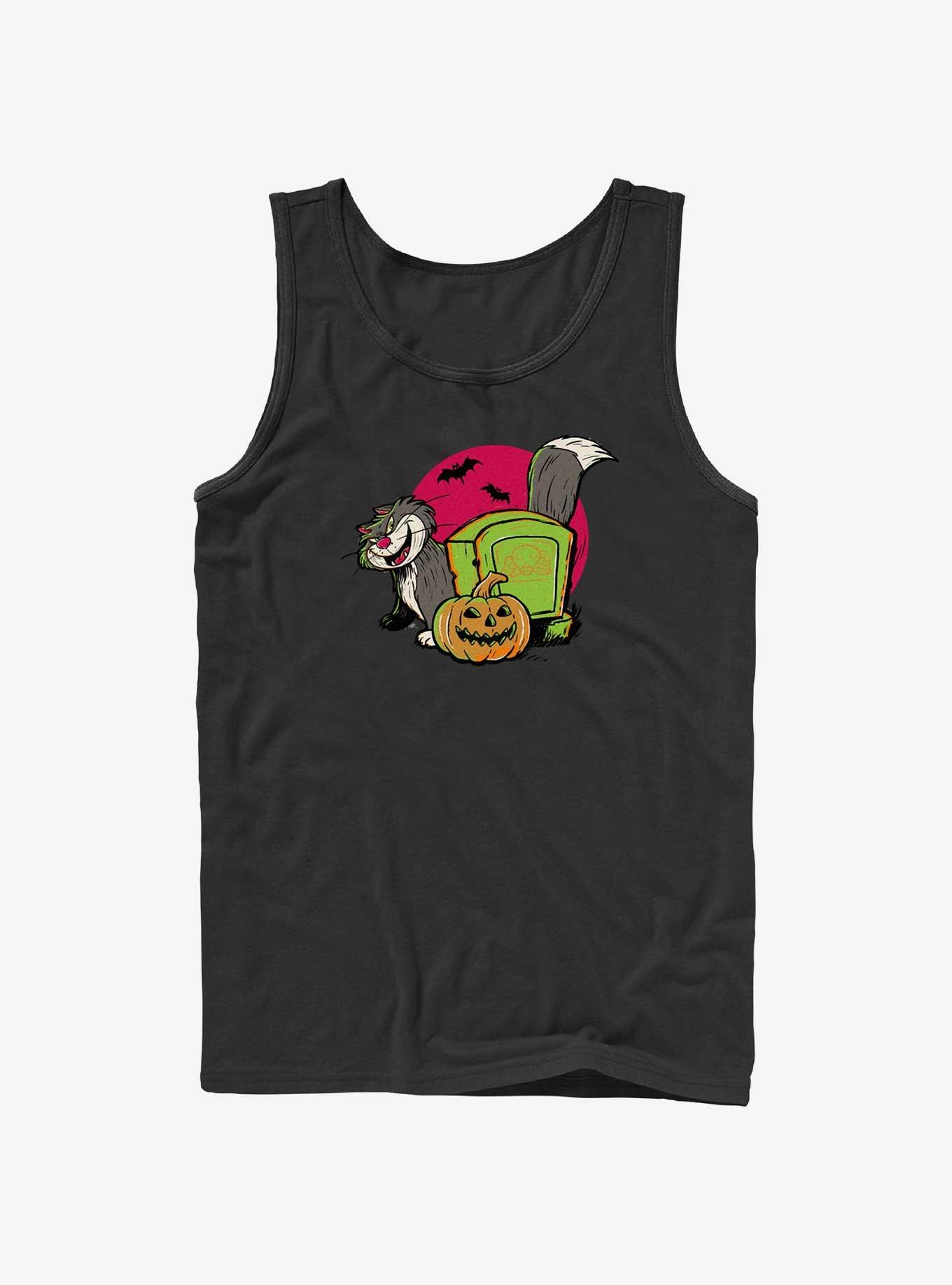 Disney100 Halloween Cinderella Lucifer Cat Tank Top, , hi-res