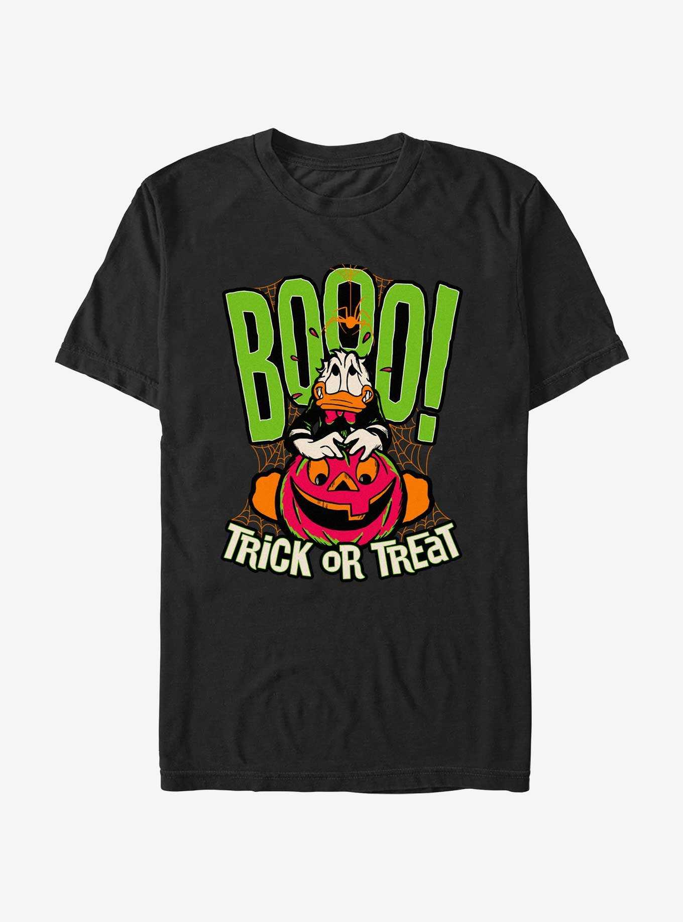 Disney100 Halloween Boo Donald Trick or Treat T-Shirt, , hi-res