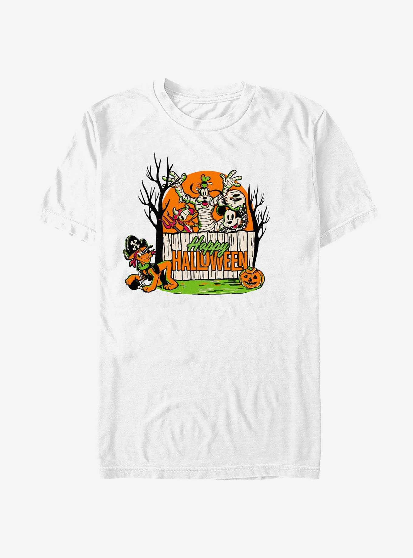 Disney100 Halloween Mickey Mouse Group T-Shirt, , hi-res