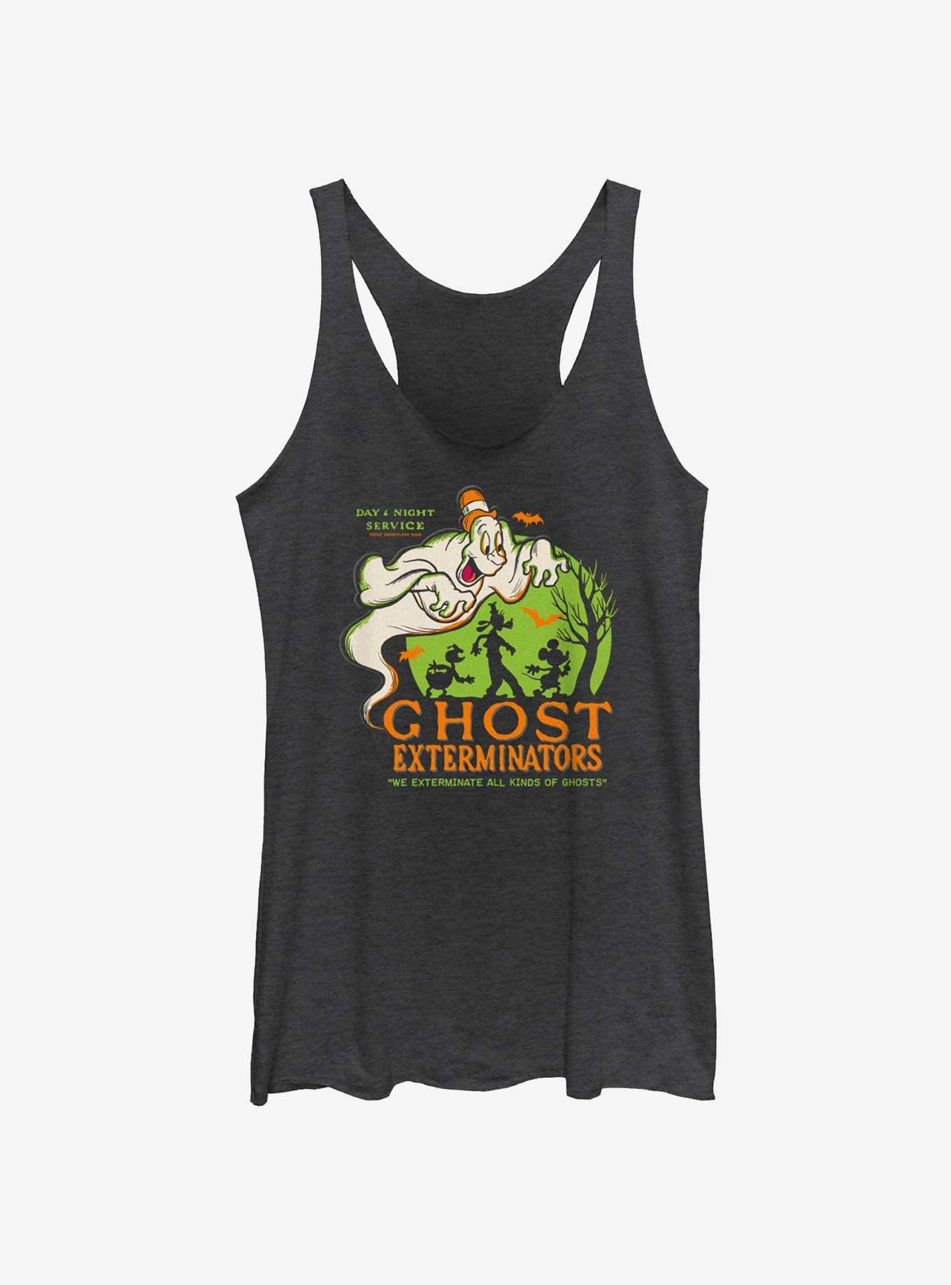 Disney100 Halloween Ghost Exterminators Girls Tank Top, BLK HTR, hi-res