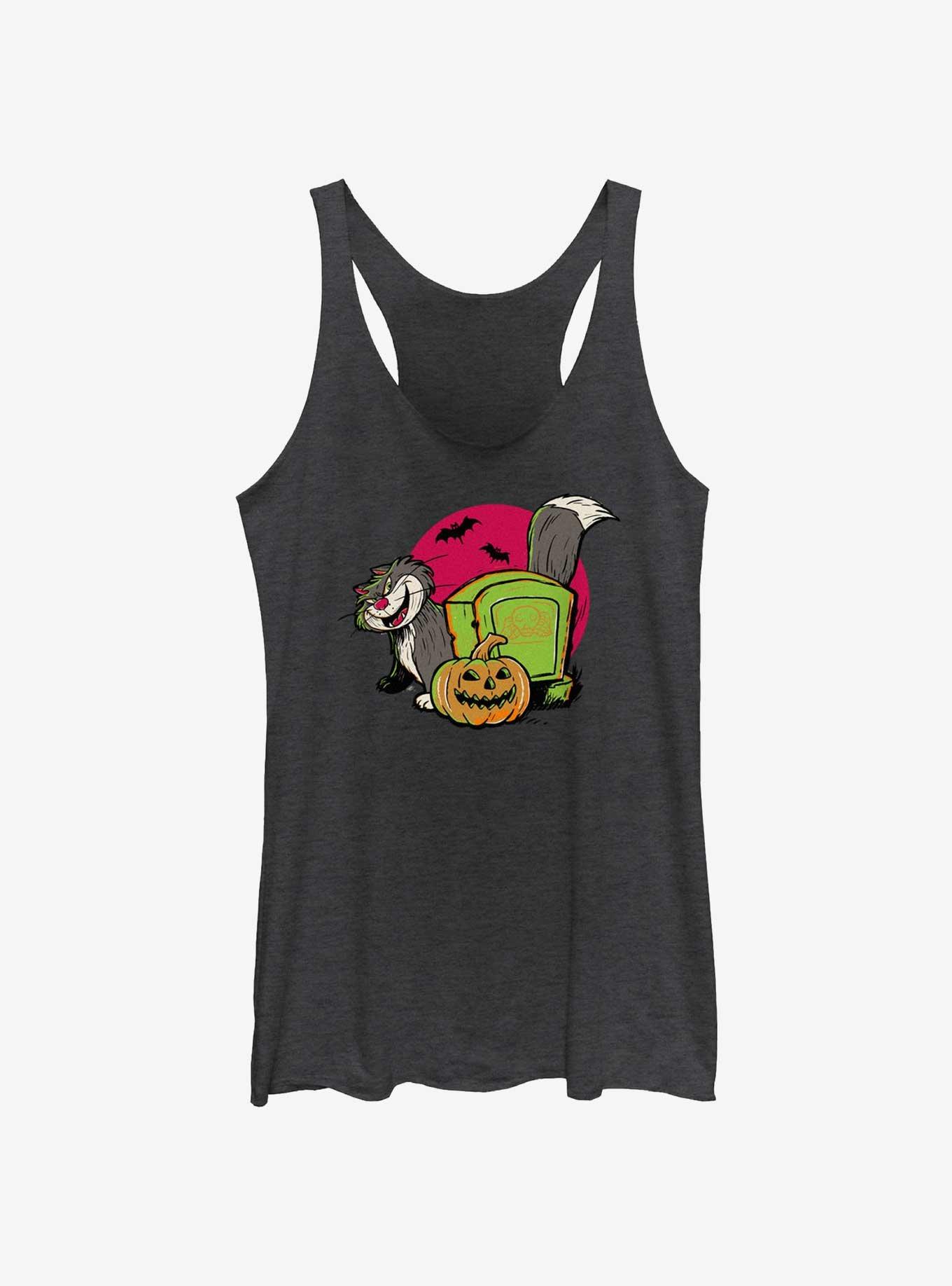 Disney100 Halloween Cinderella Lucifer Cat Girls Tank Top
