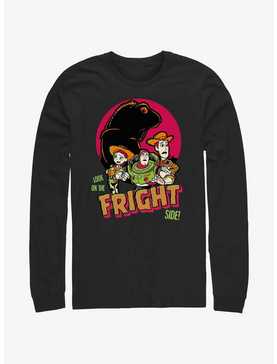 Disney100 Halloween Look On The Fright Side Long-Sleeve T-Shirt, , hi-res