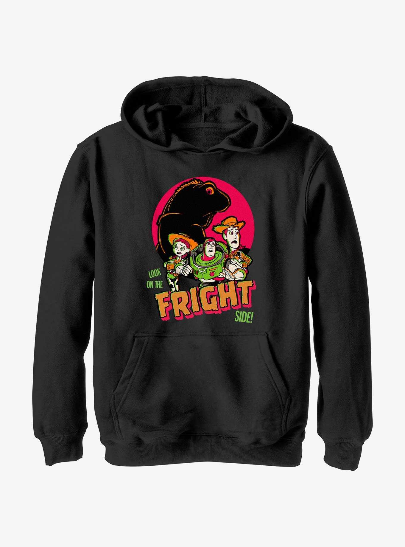 Disney100 Halloween Look On The Fright Side Youth Hoodie, , hi-res